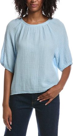 Michael Stars Jane Puff Sleeve Top