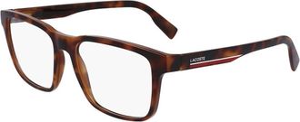 Lacoste Mens Black Square Eyeglass Frames L2926N 214