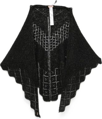 Twinset Mujer, Chaquetas, Negro, Talla: ONE Size