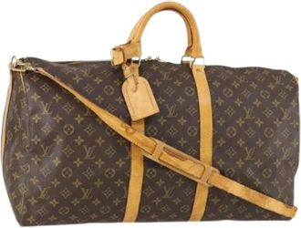 Louis Vuitton Pre-owned Weekend Bags, female, Brown, Size: ONE SIZE Pre-owned Weekend Bag