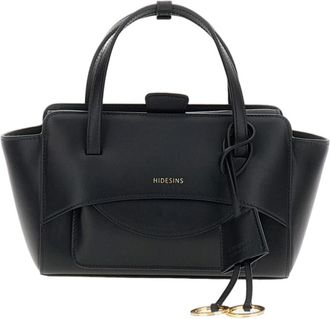 Hidesins Black Flap S Soft Leather Shoulder Bag