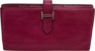 Herm&egrave;s Pink Chevre Leather (Pre-Owned)