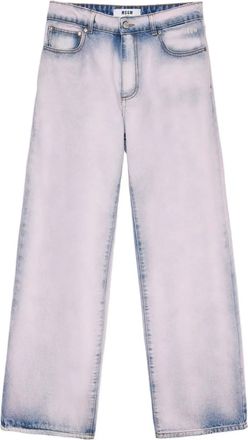 Msgm logo jeans - Pink