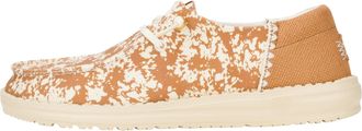 HeyDude Hey Dude Womens Wendy Funk Animal Loafer, Tan/Multi, 10 UK