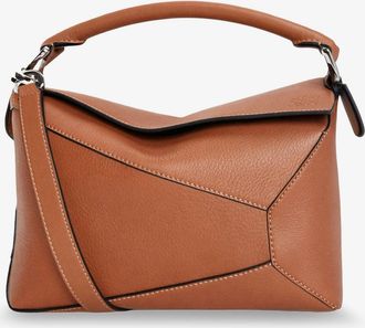 Loewe Borsa a mano Puzzle Edge in pelle con logo Anagram inciso - LOEWE - gender_Woman