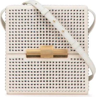 Bottega Veneta Pre-owned Cross Body Bags, female, White, Size: ONE SIZE Pre-owned Canvas crossbody-bags