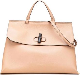 Gucci Pre-owned Handbags, female, Brown, Size: ONE SIZE Pre-owned Vintage Handbag