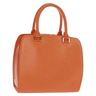 Louis Vuitton Pont Neuf Epi Leather Orange Leather Handbag (Pre-Owned)