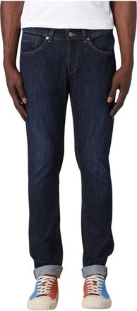 Dondup Heren, Jeans, Blauw, Maat: W38 Denim