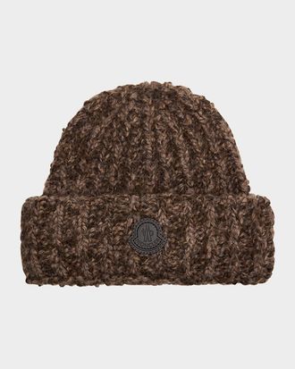 Moncler Men & apos;s Wool & Alpaca-Blend Beanie