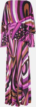 Pucci Iride silk maxi dress