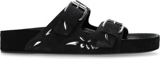 Isabel Marant Lennyo suede sandals - women - Leather - 36 - Black