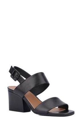 Aquatalia Rayma Water Repellent Slingback Sandal in Black at Nordstrom Rack, Size 7.5