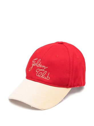 Golden Goose embroidered cap - unisex - Cotton - M/L