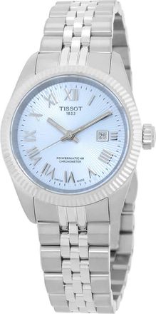 Tissot Ballade Automatic Ice Blue Dial Ladies Watch T1562081135300