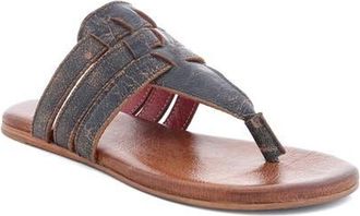 Bed St&uuml; Yoli Flip Flop in Black Lux at Nordstrom, Size 7.5