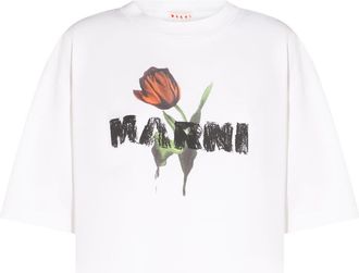 Marni T-Shirts And Polos Light And Natural-Donna
