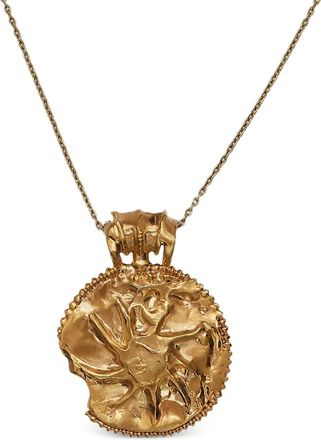 ALIGHIERI the sun salutation medallion - Gold