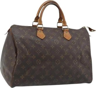 Louis Vuitton Pre-owned Handbags, female, Brown, Size: ONE SIZE Pre-owned Monogram Hand Bag