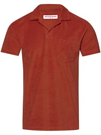 Orlebar Brown terry-cloth polo shirt - men - Organic Cotton - M