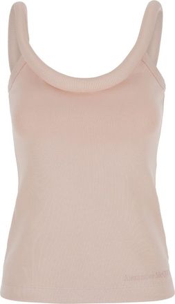 Alexander McQueen Pink 3D-detailing Top