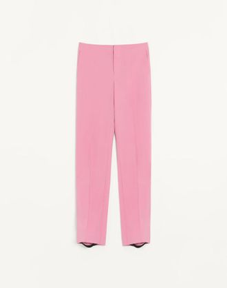 Valentino Valentino Wool Trousers With Detachable Stirrups