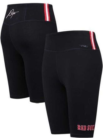 Pro Standard Womens Pro Standard Black Boston Red Sox City Scape Bike Shorts at Nordstrom, Size Small