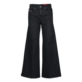 Diesel Wide Jeans, female, Black, Size: W27 L28 D-Akemi 1978 L28