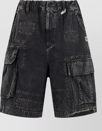 Miharayasuhiro denim cargo shorts