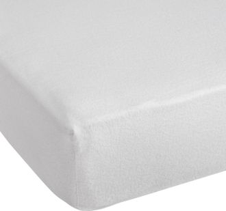 Good Morning Spannbettlaken »Molton« Molton, Rundumgummi, bis 25cm Matratzenhöhe