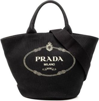 Prada Pre-owned Satchel - Dames - Vintage Shopper - Zwart - ONE Size - Vintage