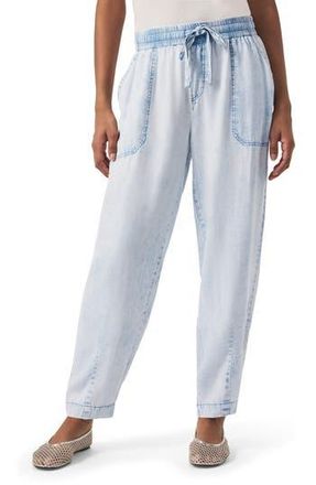 Splendid Ryan Crop Carrot Leg Pull-On Pants in Bleached Indigo at Nordstrom Rack, Size X-Small