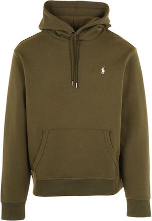 Polo Ralph Lauren Groene Sweater Hoodie Dubbel Gebreid - Heren - Hoodies - Groen - S - Hoodies & sweatvesten