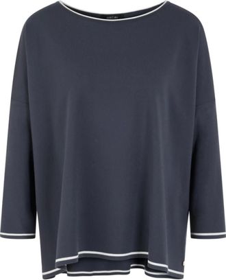 Marc Cain Oversized Jumper - Dames - Truien - Grijs - Maat: S Wol