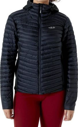 RAB Cirrus Flex 2.0 Hooded Jacket In Black