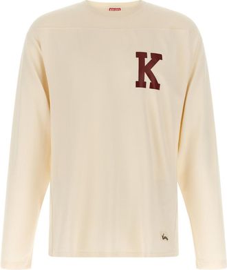 Kenzo Light Beige Logo T-Shirt