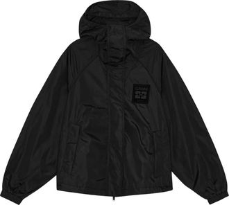 Ganni Giacca con cappuccio - Nero