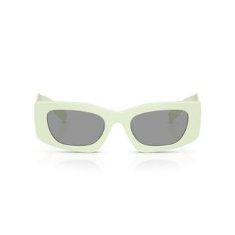 Prada 0pr D03sd Pastel Green Acetate Sunglasses