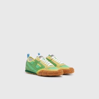 Diesel S-Pagodha - Sneakers in leather and nylon - Sneakers - Man - Green