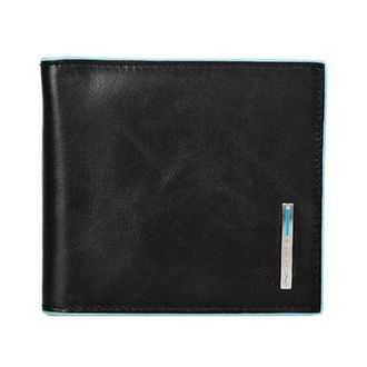 Piquadro Wallets & Cardholders, male, Black, ONE SIZE, Pu1666B2 Wallet with money clip