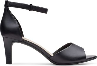 Clarks Alice Greta, Womens Ankle-Strap, Black (Black Leather Black Leather), 6 UK (39.5 EU)