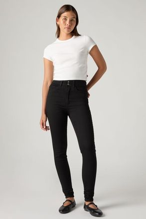 Levi's Vaqueros Skinny retro de tiro alto - Mujer - 23X28 - Negro / Soft Black