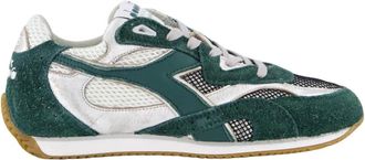 Diadora Revenge Italia Team Dames Schoenen - Dames - Sneakers - Groen - 38 EU - Schoenen