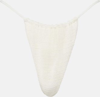 Faithfull The Brand Slip bikini Brita in crochet