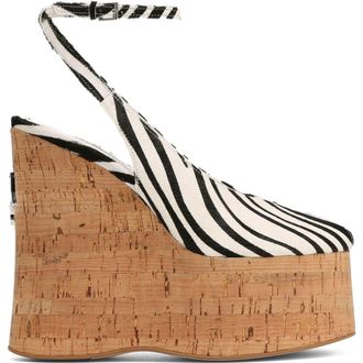 Naked Wolfe Tansy White Patent in Zebra at Nordstrom, Size 37.5