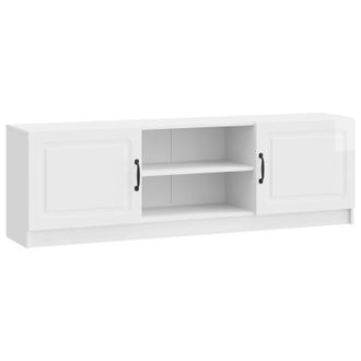 vidaXL Mueble De Tv Brillante 150 X 31 X 47 Cm Madera De Ingenier&iacute;a Vidaxl