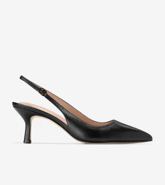 Cole Haan Womens Hansell Slingback Pumps - Black Size 10.5