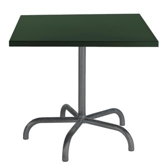 Schubiger M&ouml;bel Metalltisch S&auml;ntis Quadratisch