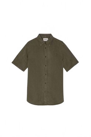 Nn.07 Mens Arne Short Sleeve Shirt In Capers