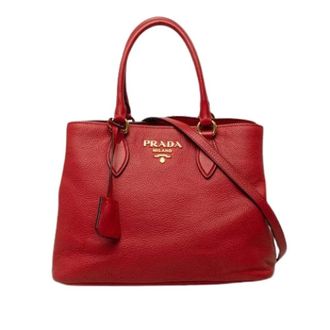 Prada Pre-owned Vintage Satchel - Pre-owned - Mujer - Rojo - ONE SIZE